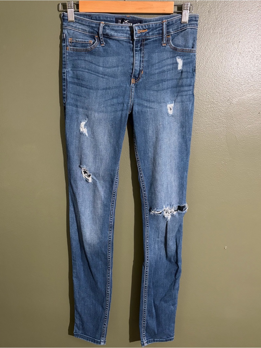 Hollister Distressed Skinny Jeans